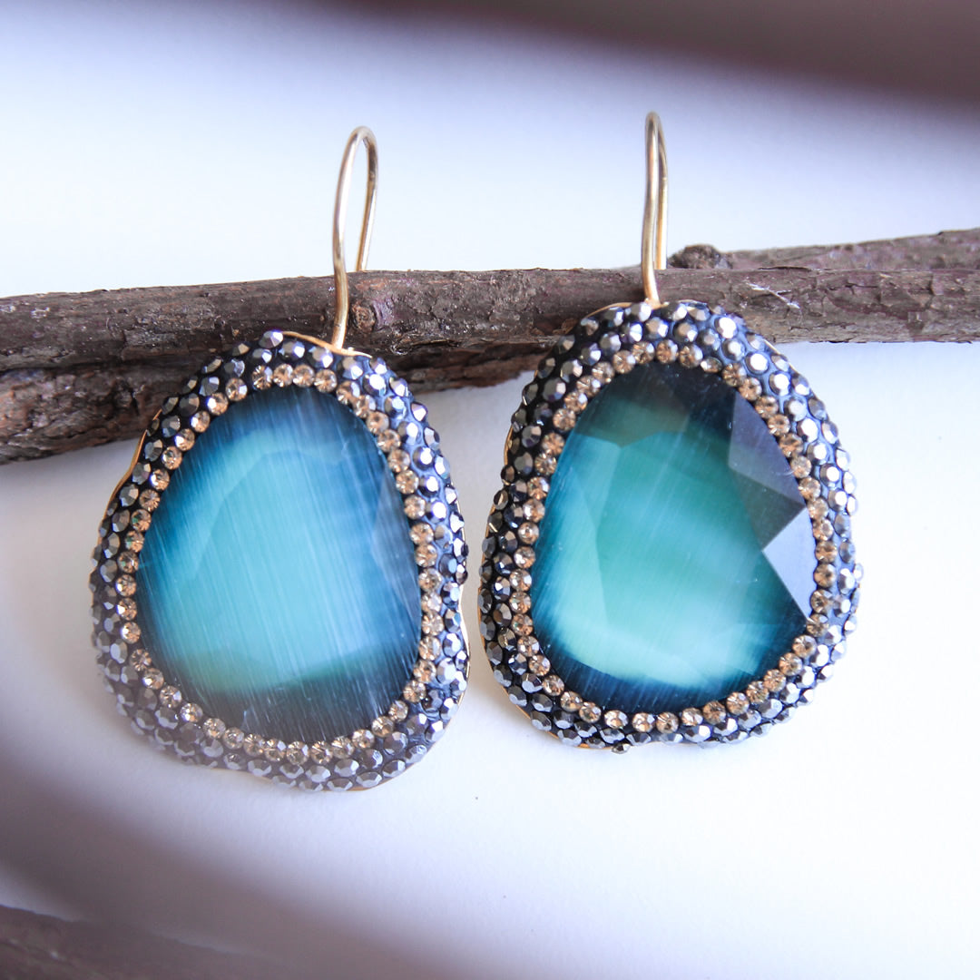 PENDIENTE DORMILONA SWAROVSKI