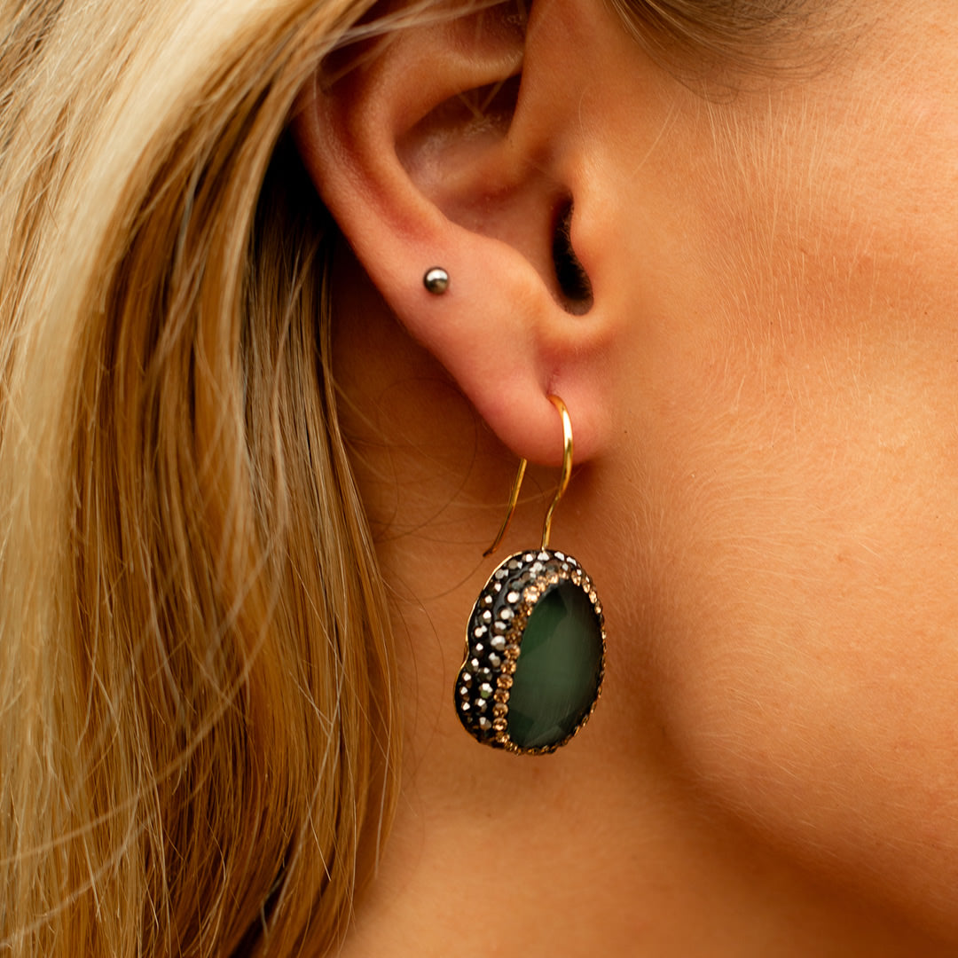 PENDIENTE DORMILONA SWAROVSKI