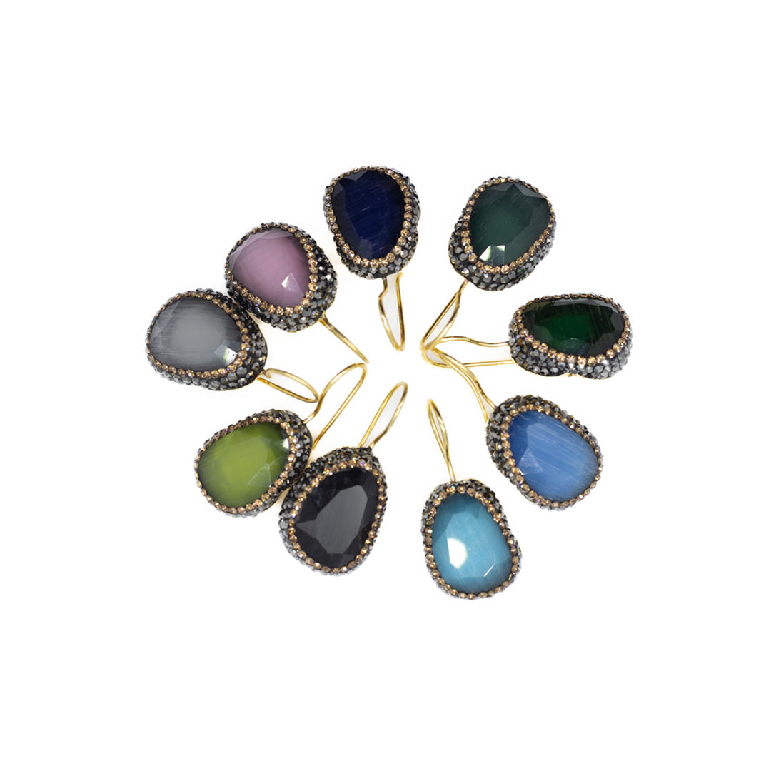 PENDIENTE DORMILONA SWAROVSKI